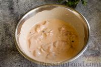 Фото приготовления рецепта: Куриный шашлык со сладким перцем, в пряном йогуртово-томатном маринаде - шаг №5