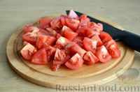 Фото приготовления рецепта: Салат из помидоров и болгарского перца с овсяными хлопьями - шаг №2