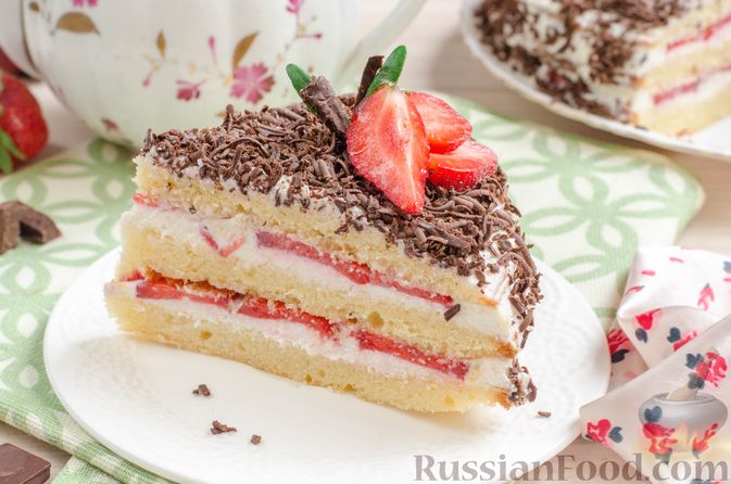 Торт для любимого → Торты → 74today.ru — Лучшие рецепты