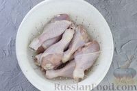 Фото приготовления рецепта: Куриные голени в рисовом кляре, жаренные во фритюре - шаг №6