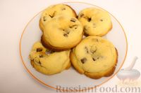 Фото к рецепту: Песочное печенье с шоколадом и маршмеллоу