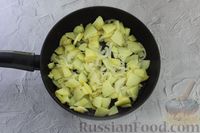 Фото приготовления рецепта: Испанская картофельная тортилья с брынзой и тмином - шаг №5