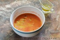 Фото приготовления рецепта: Гаспачо (холодный томатный суп) с гренками - шаг №12