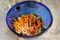 Фото приготовления рецепта: Закуска из огурцов и моркови, по-корейски - шаг №7