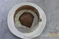 Фото приготовления рецепта: Торт из лаваша с вишней и кремом из сметаны, сгущенки и какао - шаг №12