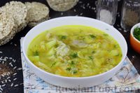 Фото приготовления рецепта: Куриный суп с рисом - шаг №12