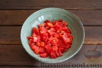 Фото приготовления рецепта: Булгур с грибами, кабачками, помидорами и сладким перцем - шаг №11