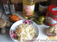 Фото приготовления рецепта: Постная овощная солянка - шаг №1