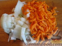 Фото приготовления рецепта: Постная овощная солянка - шаг №4