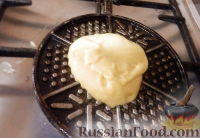 Печенье на советской сковороде треугольники
