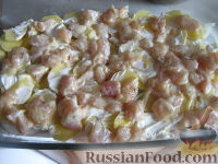 Запеканка с курицей и картошкой – пошаговый рецепт приготовления с фото