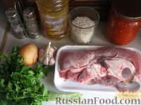 Фото приготовления рецепта: Суп харчо из говядины с аджикой - шаг №1