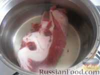 Фото приготовления рецепта: Суп харчо из говядины с аджикой - шаг №2