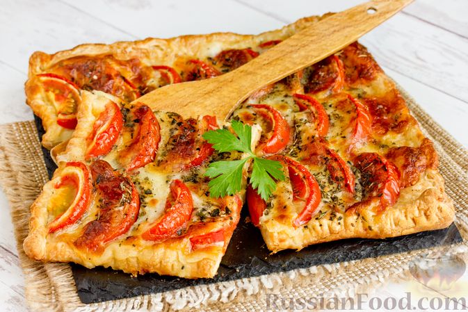Пирог-пицца с болгарским перцем