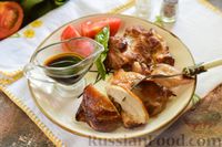 Фото приготовления рецепта: Курица, копченная на сковороде с чаем - шаг №11