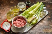 Фото приготовления рецепта: Фаршированный острый зелёный перец, тушенный на сковороде - шаг №1