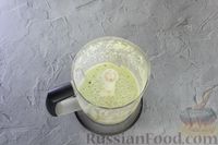 Фото приготовления рецепта: Холодный суп со свежими и малосольными огурцами - шаг №5