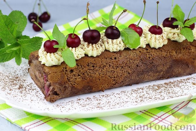 Шоколадный торт с вишней. Рецепт от телеведущей Екатерины Тишкевич