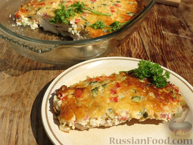 Запеканка куриная с картофелем, сыром и помидорами - простой и вкусный рецепт с пошаговыми фото