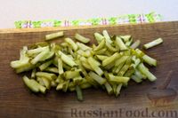 Фото приготовления рецепта: Рис с малосольными огурцами и зеленью - шаг №10