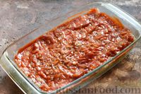 Фото приготовления рецепта: Картофельная запеканка с кабачками, помидорами и томатным соусом - шаг №15