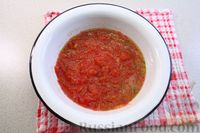Фото приготовления рецепта: Тефтели, запечённые в томатно-сливочном соусе - шаг №10