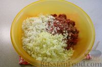 Фото приготовления рецепта: Тефтели, запечённые в томатно-сливочном соусе - шаг №11