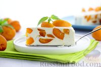 Фото приготовления рецепта: Желейный творожно-кефирный торт с абрикосами - шаг №16