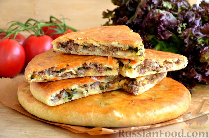 Осетинский пирог с картофелем и сыром пошаговый рецепт с фото
