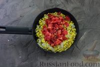 Фото приготовления рецепта: Рисовый суп-пюре с кукурузой и помидорами - шаг №7