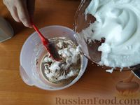 Фото приготовления рецепта: Вишнёво-шоколадный десерт (рецепт из советского журнала) - шаг №4