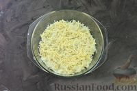 Фото приготовления рецепта: Картофельная запеканка с фаршем, помидорами, сыром и сливочным соусом - шаг №15