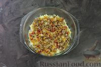 Фото приготовления рецепта: Картофельная запеканка с фаршем, помидорами, сыром и сливочным соусом - шаг №16