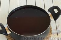 Фото приготовления рецепта: Компот из чёрной смородины с апельсином (на зиму) - шаг №6