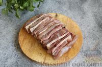 Фото приготовления рецепта: Свиной шашлык с беконом - шаг №6