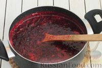 Фото приготовления рецепта: Смородиновое желе на зиму (без загустителей) - шаг №7