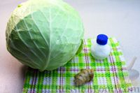 Фото приготовления рецепта: Капустный квас с имбирём (без дрожжей) - шаг №1