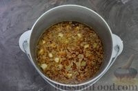 Фото приготовления рецепта: Суп с цукини, сметаной и фрикадельками - шаг №13