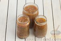 Фото приготовления рецепта: Соус из крыжовника с помидорами и сладким перцем (на зиму) - шаг №9
