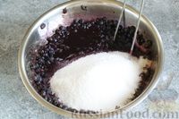 Фото приготовления рецепта: Черника с сахаром, на зиму - шаг №5