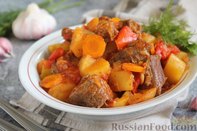 Суп с говядиной и овощами — рецепт с фото пошагово