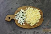 Фото приготовления рецепта: Кабачково-сырный закусочный кекс с орехами - шаг №9