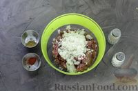 Фото приготовления рецепта: Суп с тефтелями из говяжьего фарша, лапшой и помидорами - шаг №4