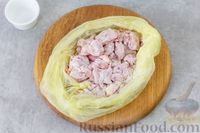 Фото приготовления рецепта: Суп-рагу с курицей, сладким перцем и зелёным горошком - шаг №3