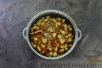 Фото приготовления рецепта: Куриный суп с рисом, яблоками и овощами - шаг №11