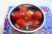 Фото приготовления рецепта: Кабачки с томатным соком (на зиму) - шаг №3