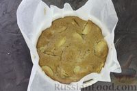 Фото приготовления рецепта: Чайный пирог с персиками и сахарной корочкой - шаг №11