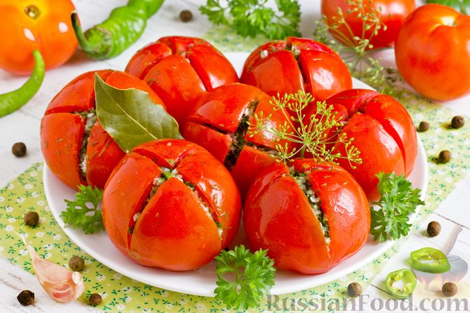 Маринованные ые помидоры