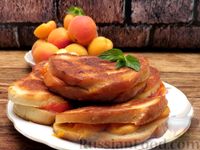 Фото приготовления рецепта: Гренки с абрикосами - шаг №11