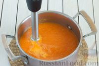 Фото приготовления рецепта: Соус из жёлтых помидоров (на зиму) - шаг №6